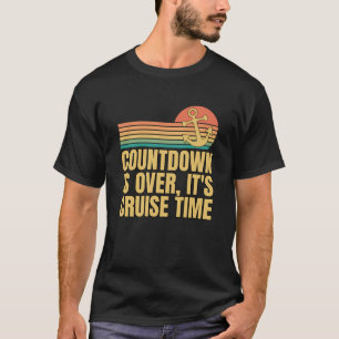 Der Vintage Countdown im Retro-System ist vorbei T-Shirt