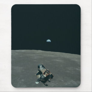 Der Vintage des Mond-Auftrag-Adlers Apollo 11 Mousepad