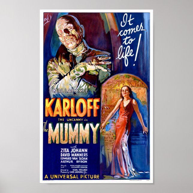 Der Vintage Horror-Film der Mama Poster (Vorne)