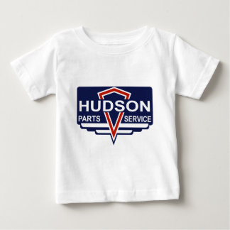 Der Vintage Hudson zerteilt Zeichen Baby T-shirt