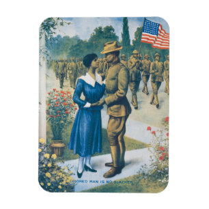 Der Vintage Mensch des Ersten Weltkriegs ist kein Magnet