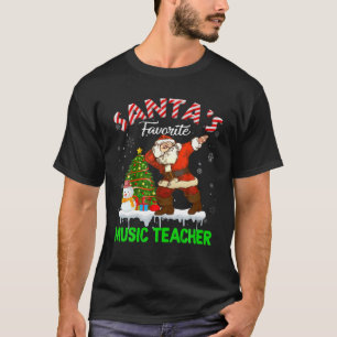 Der Vintage Musiklehrer Xmas Tree S T-Shirt