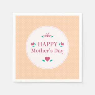 Der Vintage Muttertag   Napkin Serviette