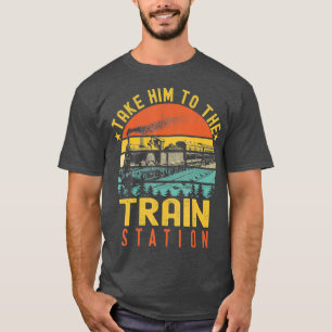Der Vintage Retro-Stil bringt ihn zum Zug T-Shirt