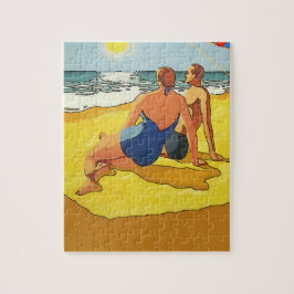 Der Vintage Strand Puzzle
