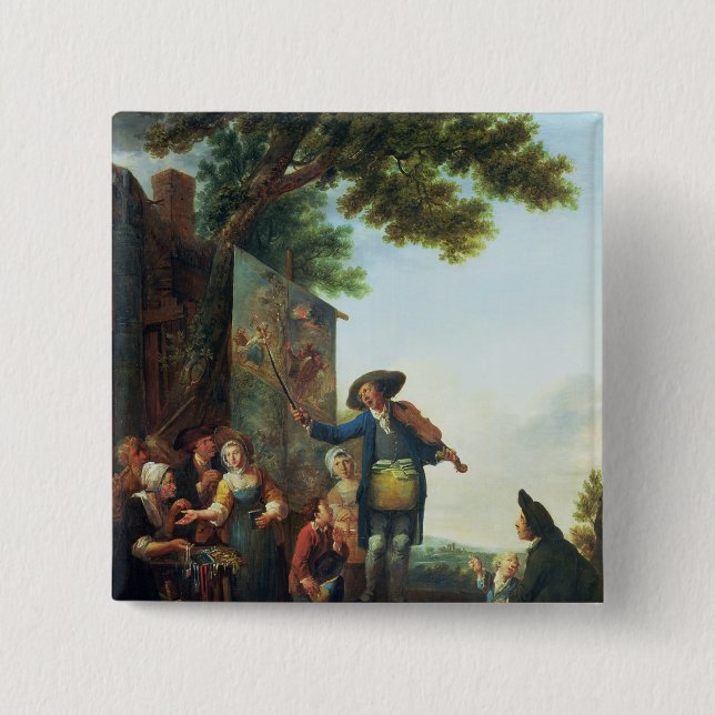 Der Violinist Button (Vorderseite)