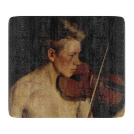 Der Violinist (männliche Musikerin) (von Pekka Hal Schneidebrett