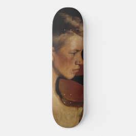Der Violinist (männliche Musikerin) (von Pekka Hal Skateboard