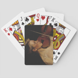 Der Violinist (männliche Musikerin) (von Pekka Hal Spielkarten