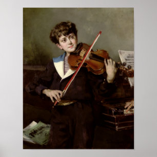 Der Violinist Poster