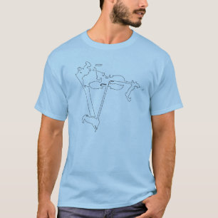 Der Violinist-T - Shirt der Männer