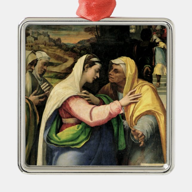 Der Visitation, 1519 Silbernes Ornament (Vorne)