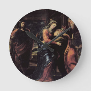 Der Visitation Runde Wanduhr