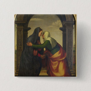 Der Visitation von St. Elizabeth zur Jungfrau Mary Button