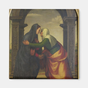 Der Visitation von St. Elizabeth zur Jungfrau Mary Magnet