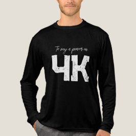 Der Voe ein Poner en 4k Tri-Blend Shirt