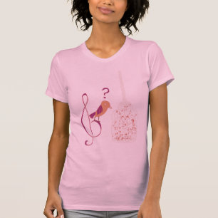 Der Vogel, der Kaninchenstall und die Musik, T-Shirt