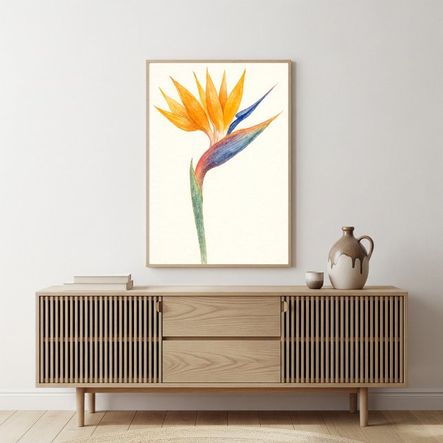 Der Vogel der Paradies Blume Poster (Von Creator hochgeladen)