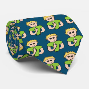 Der Vogel gedreht Krawatte