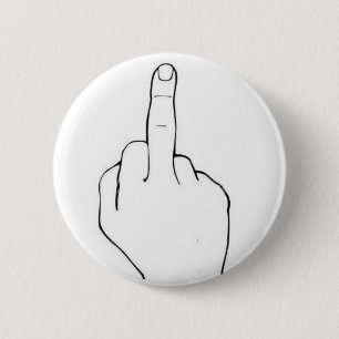 Der Vogel (Mittelfinger) Button