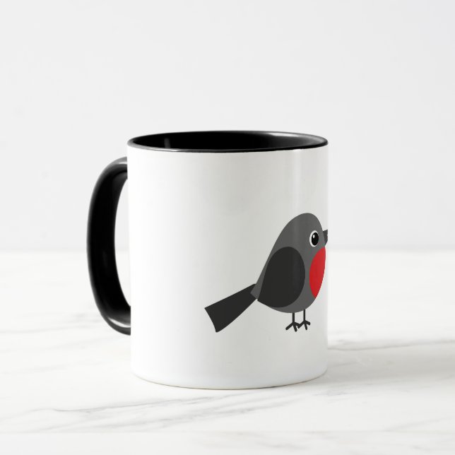 Der Vogel - Robin Tasse (Vorderseite Links)