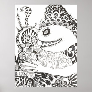 Der Vogelfänger Poster