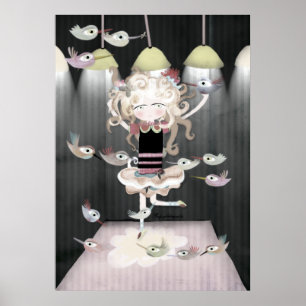 Der Vogelschutzaufhänger Alfred Hitchcock Poster