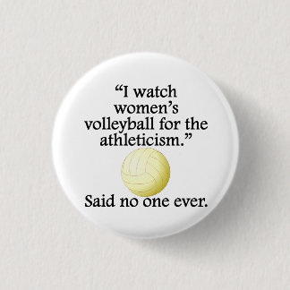 Der Volleyball der Frauen Button