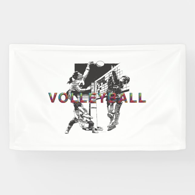 Der Volleyball der SPITZENfrauen Banner (Horizontal)