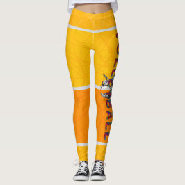 Der Volleyball der SPITZENfrauen Leggings