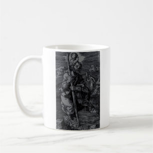 Der von Christen verehrte Heilige Christophorus  Kaffeetasse