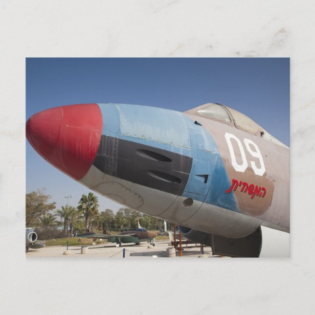 Der von Frankreich gebaute Vautour-Bomber Postkarte (Vorderseite)