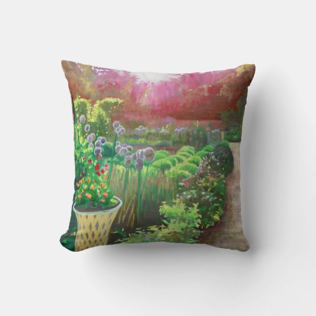 Der Vorabend des Hochsommers 2013 Kissen (Vorderseite)