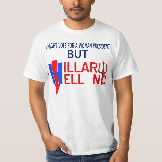 der Vorlage Hillarynein Entwurf durch thekid T-Shirt (Vorderseite)