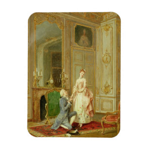 Der Vorschlag (Öl im Panel) Magnet