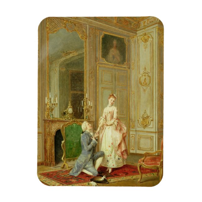 Der Vorschlag (Öl im Panel) Magnet (Vertikal)