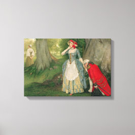 Der Vorschlag von Sir James Dromgole Linton Leinwanddruck