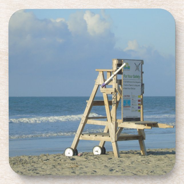 Der Vorsitz des Rettungsschwimmers Untersetzer (Vorderseite)