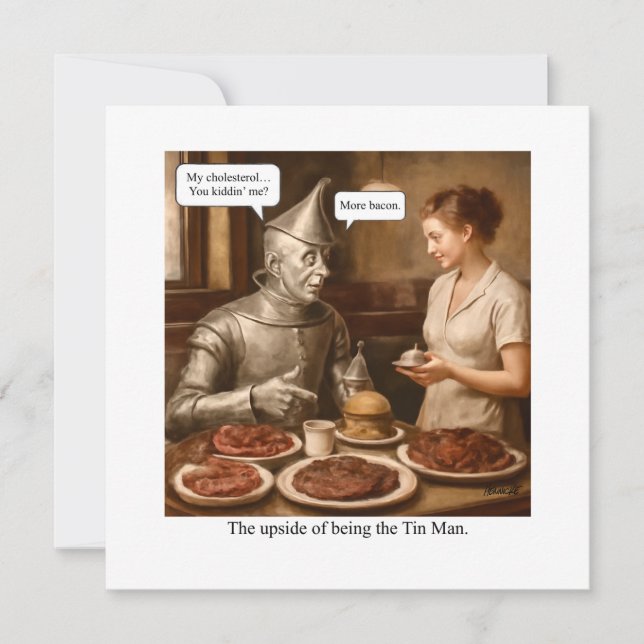 Der Vorteil, der Zinn-Mensch zu sein (Vorderseite)