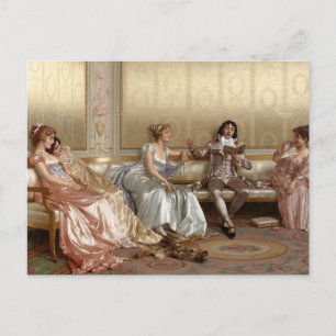 Der Vortrag von Vittorio Reggianini Postkarte