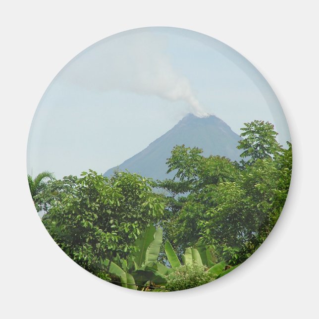 Der Vulkan Arenal, Costa Rica. Magnet (Vorne)