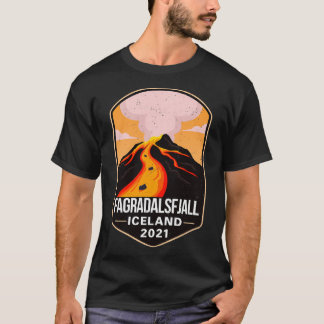 Der Vulkan Fagradalsfjall hat Island 20 T-Shirt