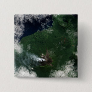 Der Vulkan Ulawun New Britain Summit Button