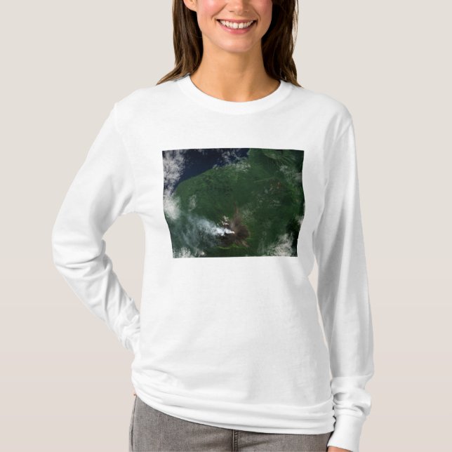 Der Vulkan Ulawun New Britain Summit T-Shirt (Vorderseite)