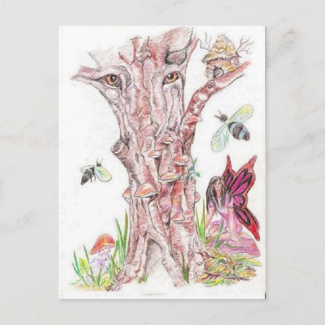 Der Wachmann (2) Postkarte (Vorderseite)
