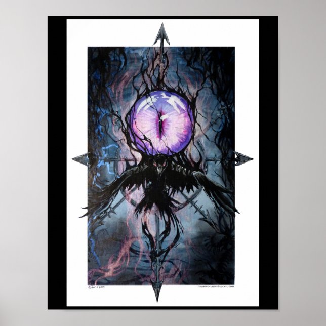 Der wachsame Rabe Poster (Vorne)