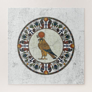 Der wachsamen Himmel: Göttlicher Falke von Horus R Puzzle