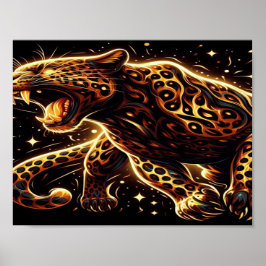 Der wachsende Goldene Tiger Poster