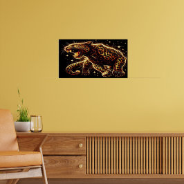 Der wachsende Goldene Tiger Poster