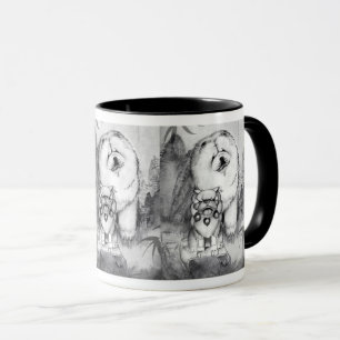 DER WÄCHTER Chow-Chow und die Foo HundeTasse Tasse